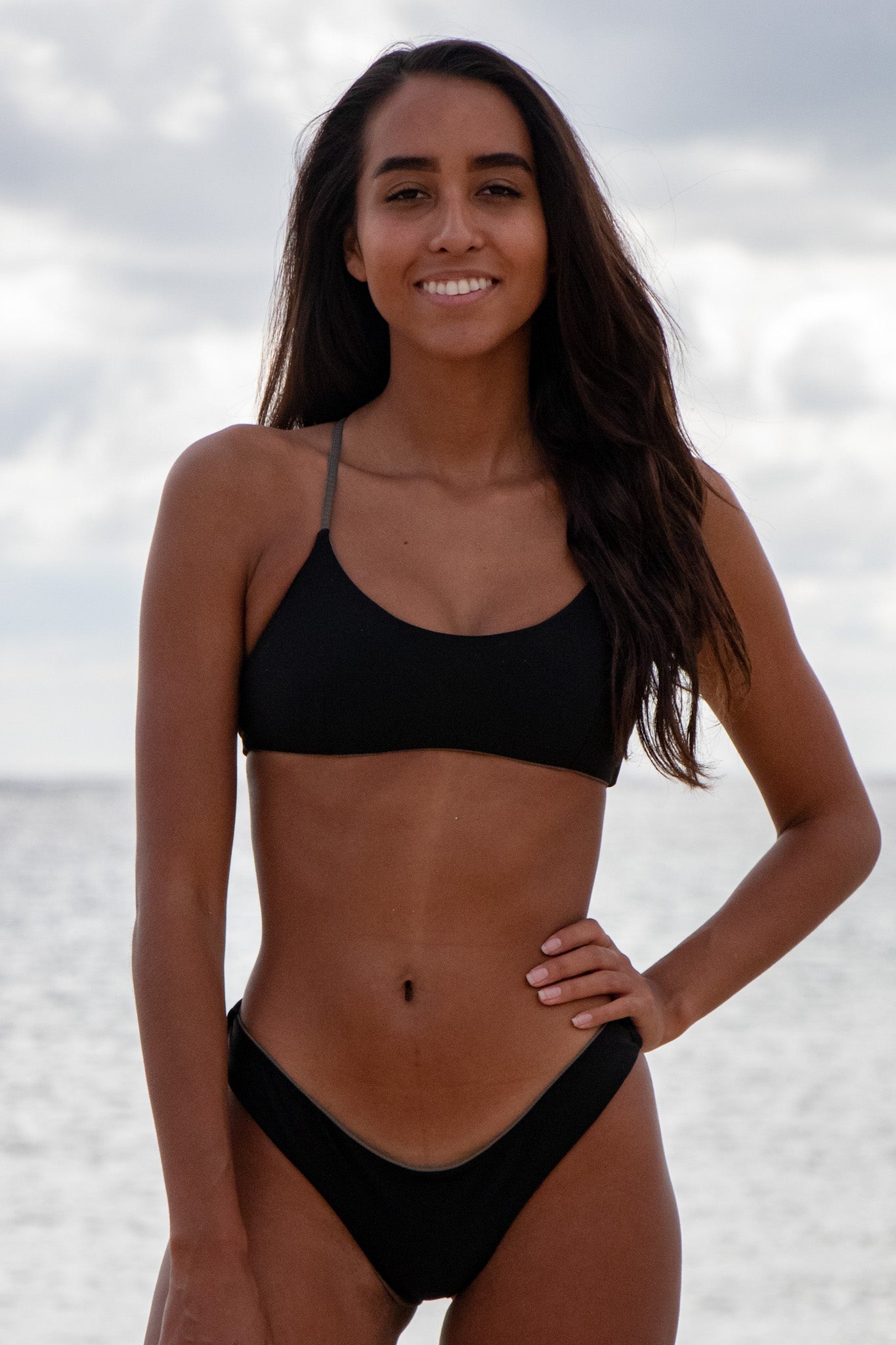 Luna Reversible Topp - Green